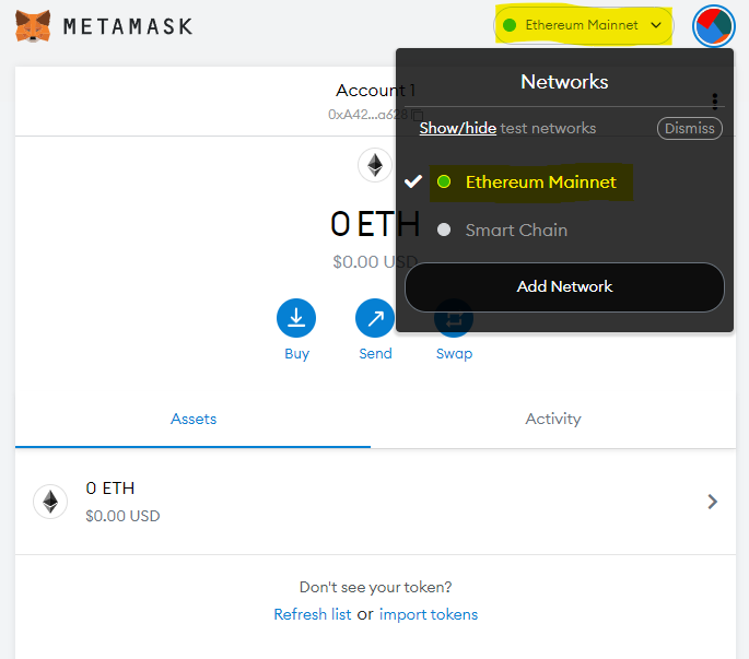 add network binance smart chain to metamask